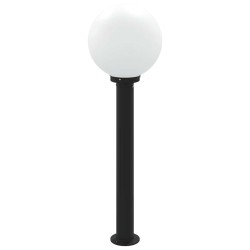 Borne lumineuse avec détecteur 80 cm Noir IP44 614975614975