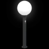 Borne lumineuse avec détecteur 80 cm Noir IP44 614975614975