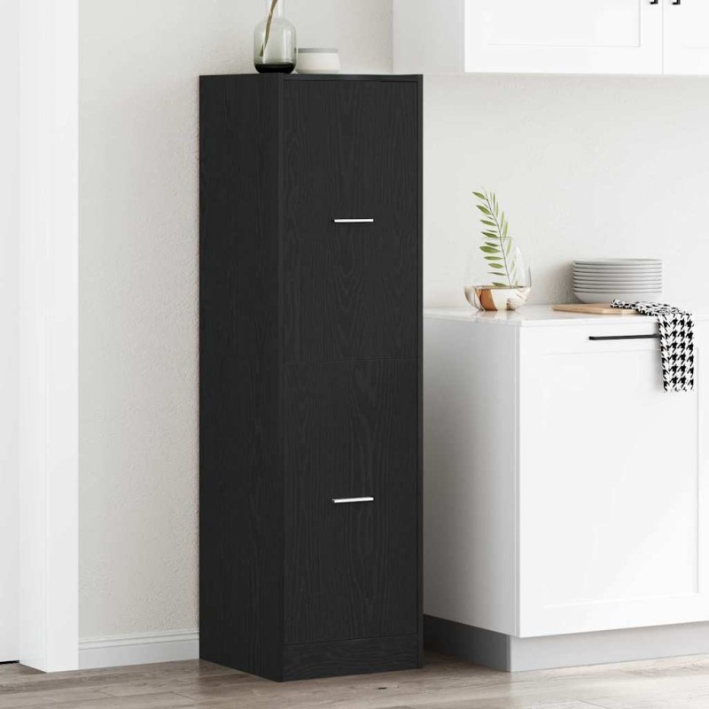 Armoire de Pharmacie Motif Motif 40 x 41 x 144,5 cm Chêne noir 614976614976