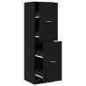 Armoire de Pharmacie Motif Motif 40 x 41 x 144,5 cm Chêne noir 614976614976