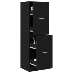 Armoire de Pharmacie Motif Motif 40 x 41 x 144,5 cm Chêne noir 614976614976