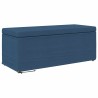 Tabouret Bleu 101 x 41 x 40 cm Tissu et bois stratifié 614978614978