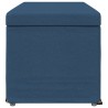 Tabouret Bleu 101 x 41 x 40 cm Tissu et bois stratifié 614978614978