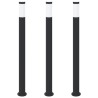 Borne lumineuse lot de 3 110 cm acier inoxydable IP44 614986614986