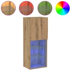 Ensemble meuble TV 40,5 x 30 x 102 cm Chêne artisanal 615003615003