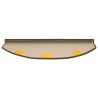 Tapis d'escalier auto-adhésifs 15 pcs Marron café 615008615008
