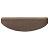 Tapis d'escalier auto-adhésifs 15 pcs Marron café 615008615008