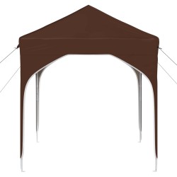 Tente de fête pop-up 194 x 194 x 245 cm Marron 615009615009