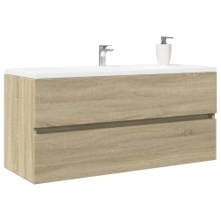 Armoire de lavabo de salle de bain chêne sonoma 100x38,5x45 cm 615011615011