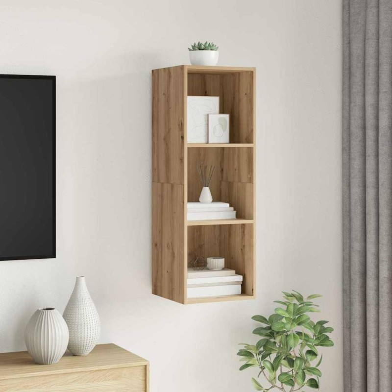 Ensemble meuble TV 37 x 37 x 107 cm Chêne artisanal 615012615012