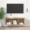 Ensemble meuble TV 37 x 37 x 107 cm Chêne artisanal 615012615012