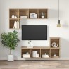 Ensemble meuble TV 37 x 37 x 107 cm Chêne artisanal 615012615012