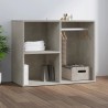 Armoire de dressing Gris béton 80x40x65 cm Bois d'ingénierie 615013615013