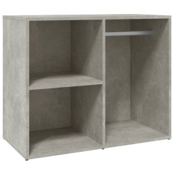 Armoire de dressing Gris béton 80x40x65 cm Bois d'ingénierie 615013615013