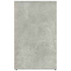 Armoire de dressing Gris béton 80x40x65 cm Bois d'ingénierie 615013615013