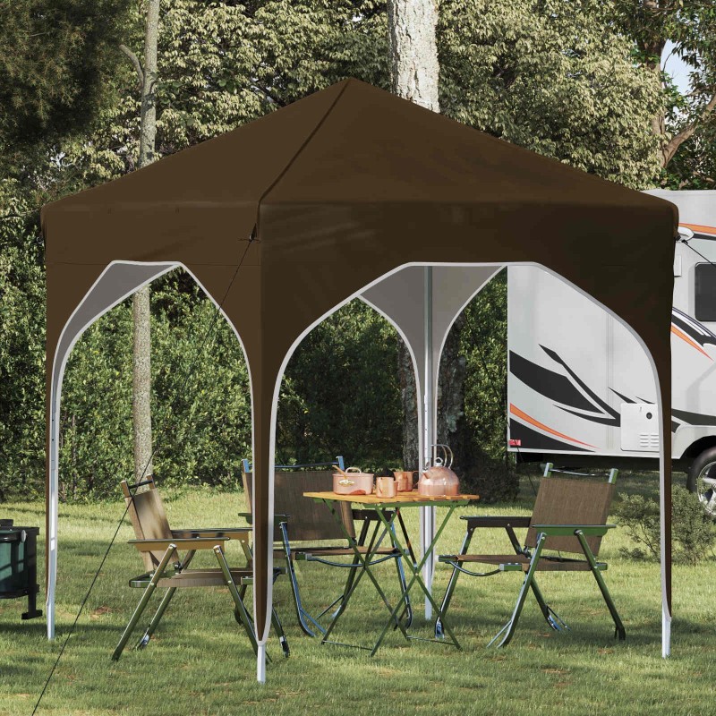 Tente de fête pop-up 194 x 194 x 245 cm Taupe 615016615016