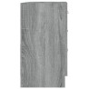 Armoire de lavabo Sonoma gris 63x30x54 cm Bois d'ingénierie 615021615021