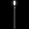 Bornes lumineuses avec détecteur lot de 3 110 cm acier inoxydable IP44 615024615024