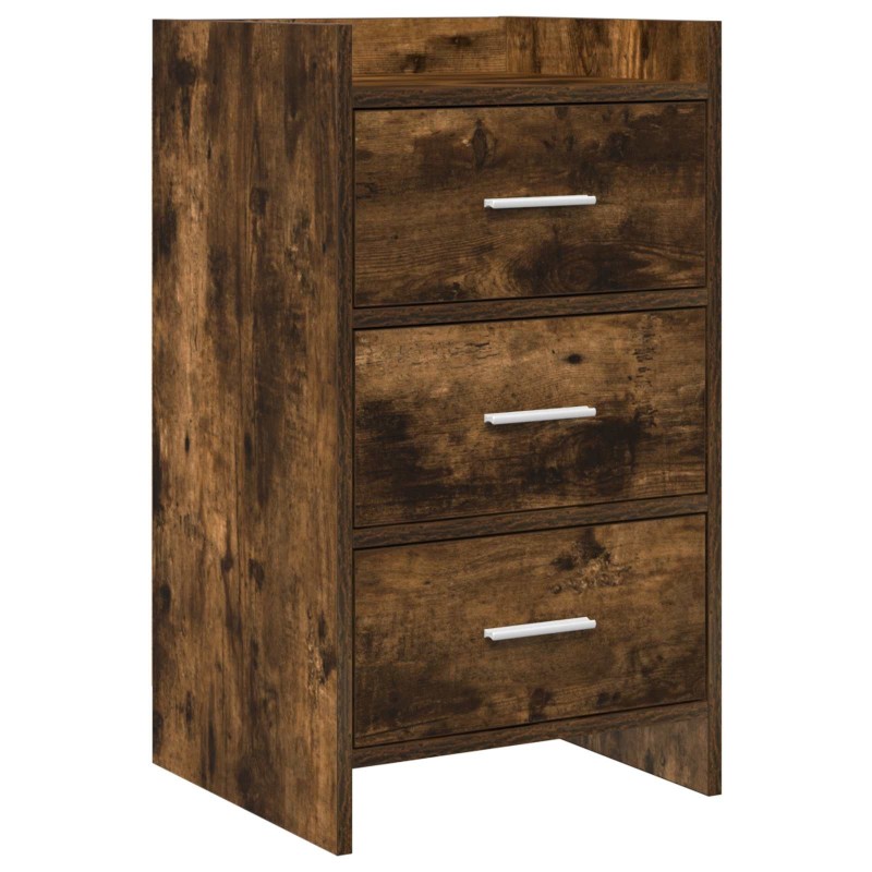 Tables de chevet Chêne fumé 40 x 36 x 70 cm Bois d'ingénierie 615025615025