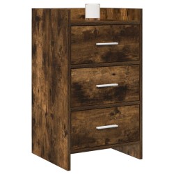 Tables de chevet Chêne fumé 40 x 36 x 70 cm Bois d'ingénierie 615025615025