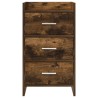 Tables de chevet Chêne fumé 40 x 36 x 70 cm Bois d'ingénierie 615025615025
