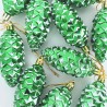 Boule de Pomme de Pin de Noël 40 pcs Vert Plastique 615027615027