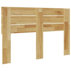 Tête de lit 120 cm en bois massif de chêne 615031615031