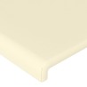 Tête de lit à LED Crème 103x16x118/128 cm Similicuir 615034615034