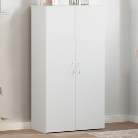 Armoire de classement blanc 60x32x115 cm bois d'ingénierie 615040615040