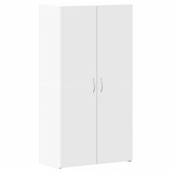 Armoire de classement blanc 60x32x115 cm bois d'ingénierie 615040615040