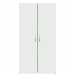 Armoire de classement blanc 60x32x115 cm bois d'ingénierie 615040615040