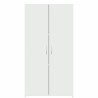 Armoire de classement blanc 60x32x115 cm bois d'ingénierie 615040615040