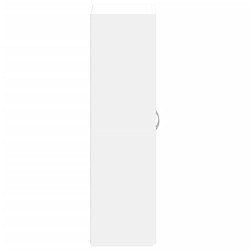 Armoire de classement blanc 60x32x115 cm bois d'ingénierie 615040615040