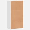Armoire de classement blanc 60x32x115 cm bois d'ingénierie 615040615040