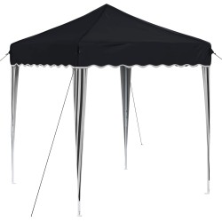 Tente de fête pop-up 195 x 195 x 245 cm Anthracite Tissu Oxford 615041615041