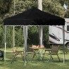 Tente de fête pop-up 195 x 195 x 245 cm Noir Tissu Oxford 615042615042