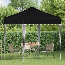 Tente de fête pop-up 195 x 195 x 245 cm Noir Tissu Oxford 615042615042