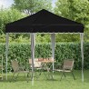 Tente de fête pop-up 195 x 195 x 245 cm Noir Tissu Oxford 615042615042