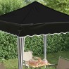 Tente de fête pop-up 195 x 195 x 245 cm Noir Tissu Oxford 615042615042