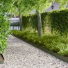 Bordure de Pelouse 30 pcs 103 x 15 cm métal Vert olive 615044615044