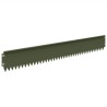 Bordure de Pelouse 30 pcs 103 x 15 cm Acier Vert olive 615045615045