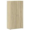 Armoire de classement chêne sonoma 60x32x115 cm bois ingénierie 615046615046