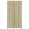 Armoire de classement chêne sonoma 60x32x115 cm bois ingénierie 615046615046