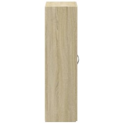 Armoire de classement chêne sonoma 60x32x115 cm bois ingénierie 615046615046
