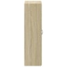 Armoire de classement chêne sonoma 60x32x115 cm bois ingénierie 615046615046