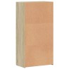 Armoire de classement chêne sonoma 60x32x115 cm bois ingénierie 615046615046