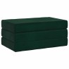Canapé-lit pliable 100 x 67 x 45 cm Vert foncé 615058615058
