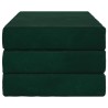 Canapé-lit pliable 100 x 67 x 45 cm Vert foncé 615058615058