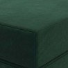 Canapé-lit pliable 100 x 67 x 45 cm Vert foncé 615058615058