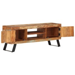 Meuble TV 112x30x45 cm bois massif de récupération 615059615059